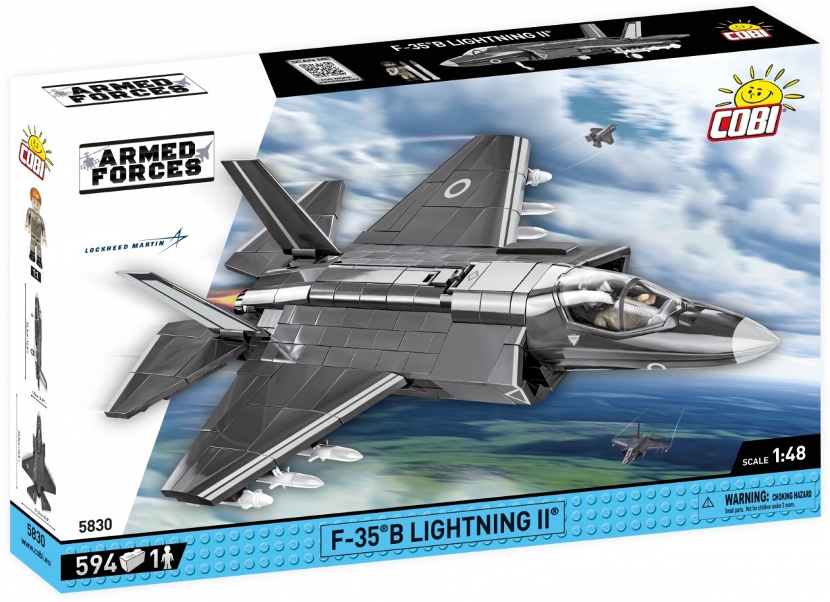 Cobi klotsid Blocks F-35B Lightning II 594 blocks