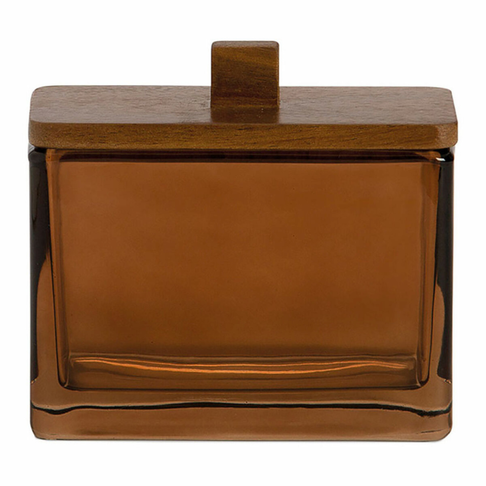 Andrea House Dekoratiivne karp ba73066 pruun Kristall