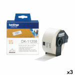 Brother Sildiprinter DK-11208 valge/must 38x90 mm 3tk