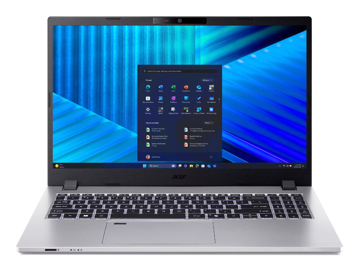 Acer sülearvuti TravelMate P2 15.6" U5-125H 16GB RAM, 512GB SSD, FHD , Win 11 Pro