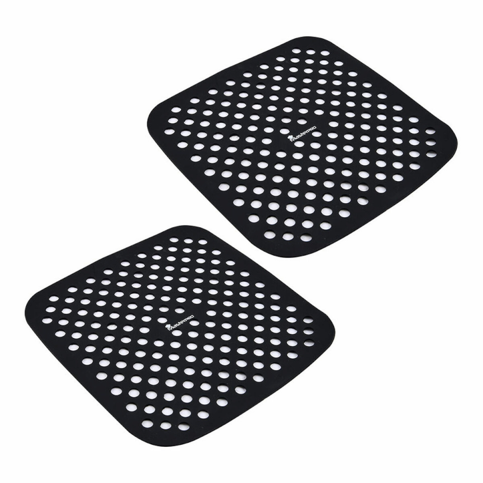 Masterpro küpsetusmatt bgmp-7701 must Silikoon 19x19cm (2tk)