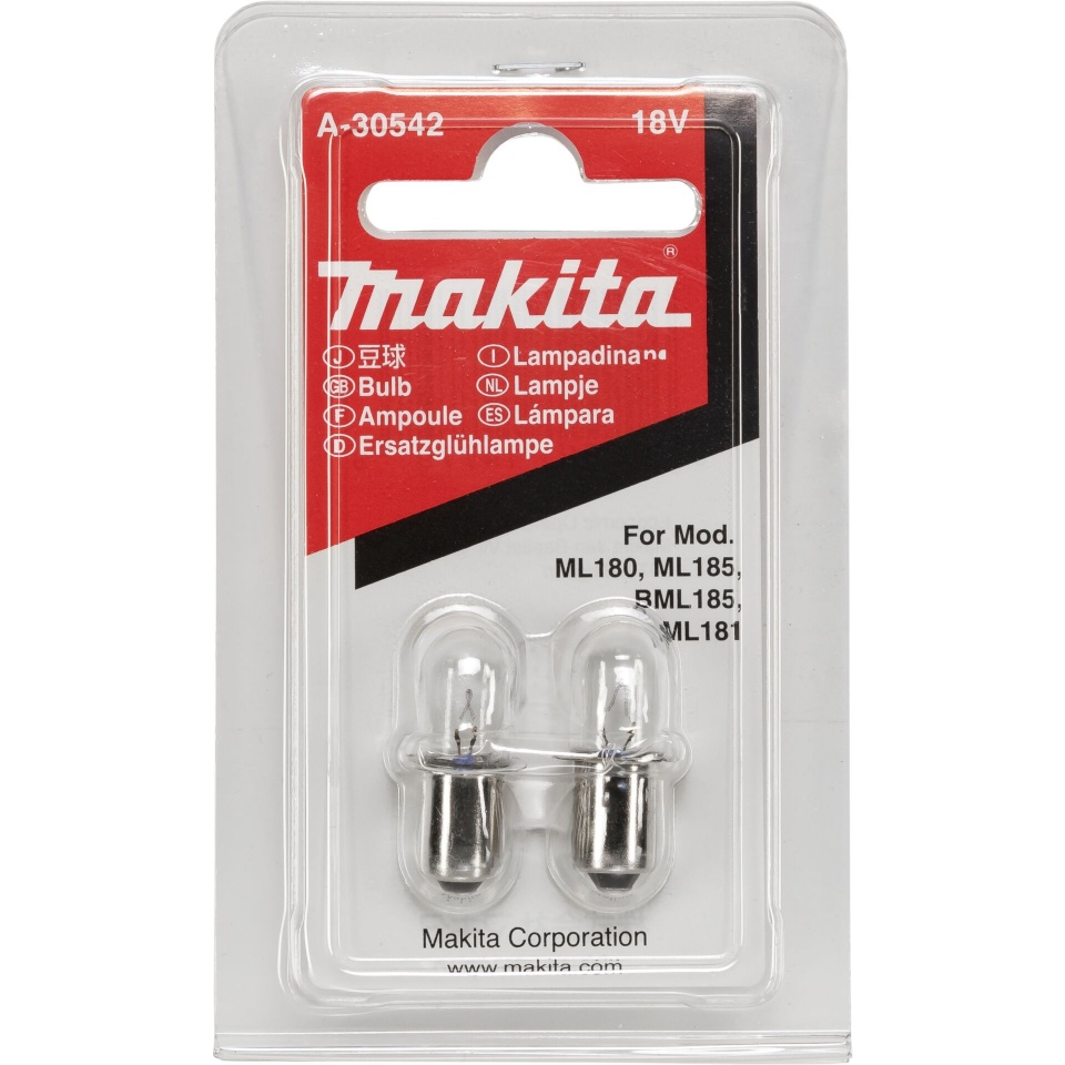Makita valgusti A-30542 Bulb 18V