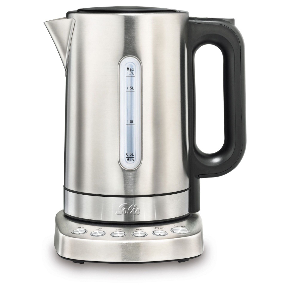 Solis veekeetja 5516 Vario Temp Kettle with Temperature Selection, roostevaba teras