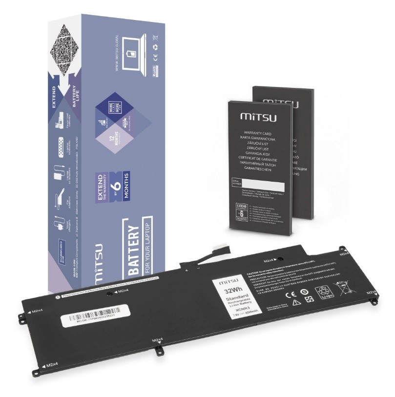 Mitsu sülearvuti aku MITSU DELL LATITUDE 4200mAh 32Wh 7,6V