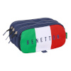 Benetton kolme sahtliga pinal Flag meresinine 21.5x10x8cm