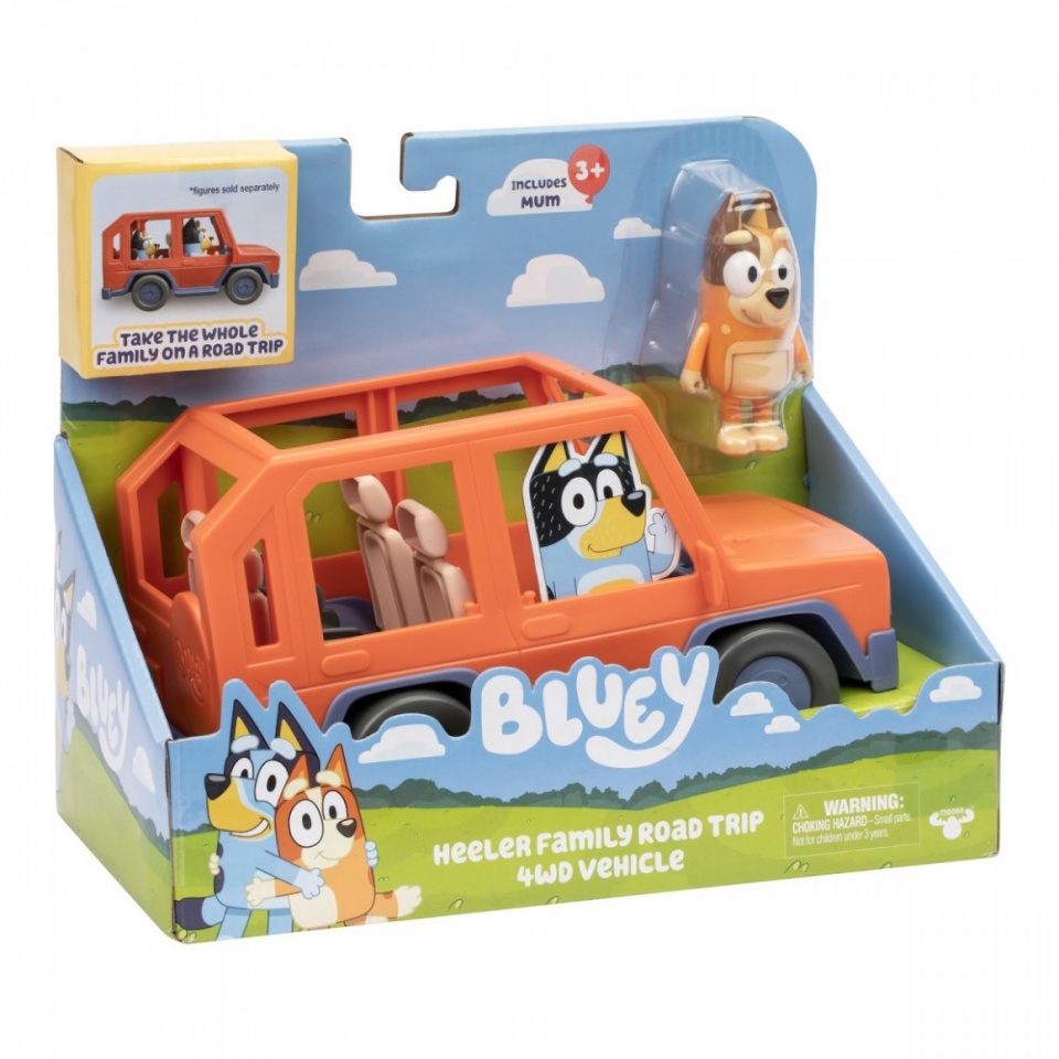 Tm Toys BLU17661 Set Bluey 4 x4 Chilli