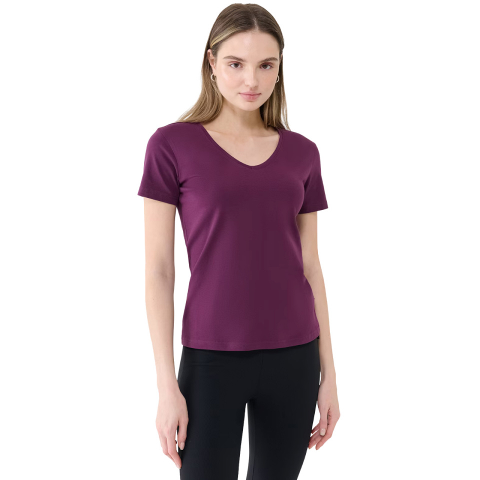 4F T-särk naistele F1990 tume Fiolet 4FWSS25TTSHF1990 50S suurus S