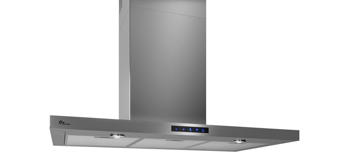 Thermex seinale kinnitatav õhupuhasti Harwich II, ventilatsiooni juhtimine/võimendus, 90 cm, roostevaba teras