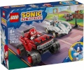 Lego klotsid Blocks Sonic 77118 Silvers Car vs. Knuckles Monster Truck