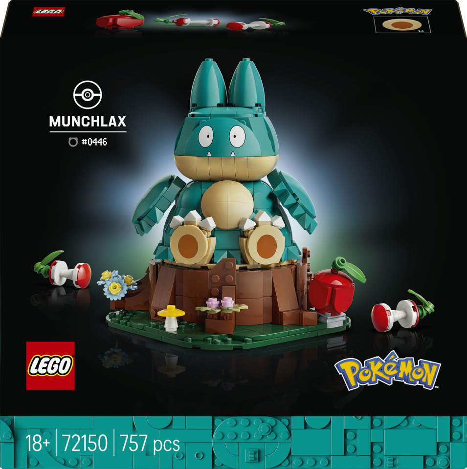 LEGO klotsid Pokémon 72150 Munchlax