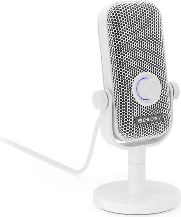 Endorfy mikrofon Microphone Solum Voice S Owh/USB-c valge
