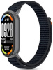 Tech-Protect kellarihm Nylon Strype Xiaomi Smart Band 8/9/10 must/oranž