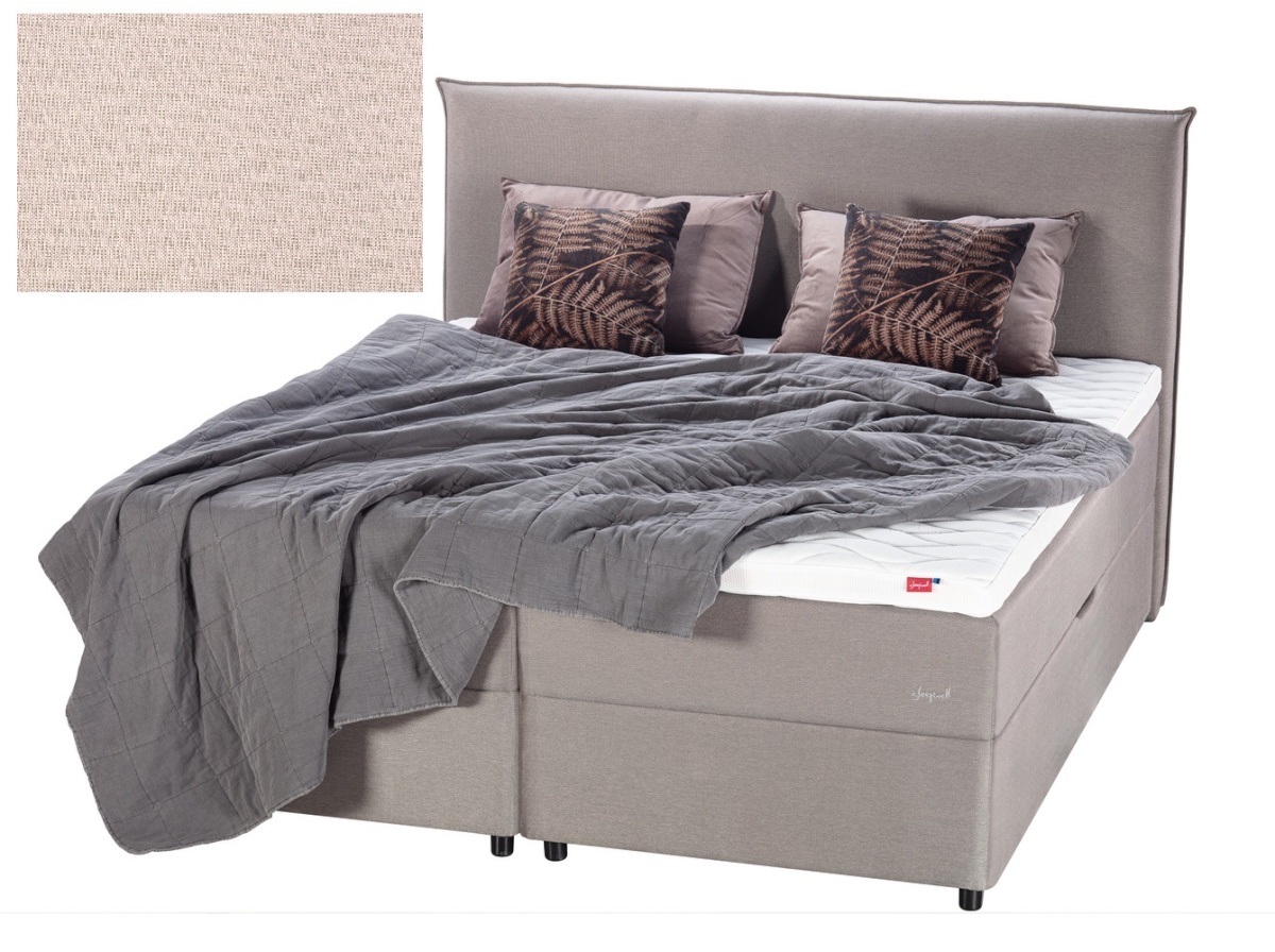 Sleepwell kušett panipaigaga BLUE POCKET STORAGE, 120x200x48cm, AGGE Pink roosa, keskmine