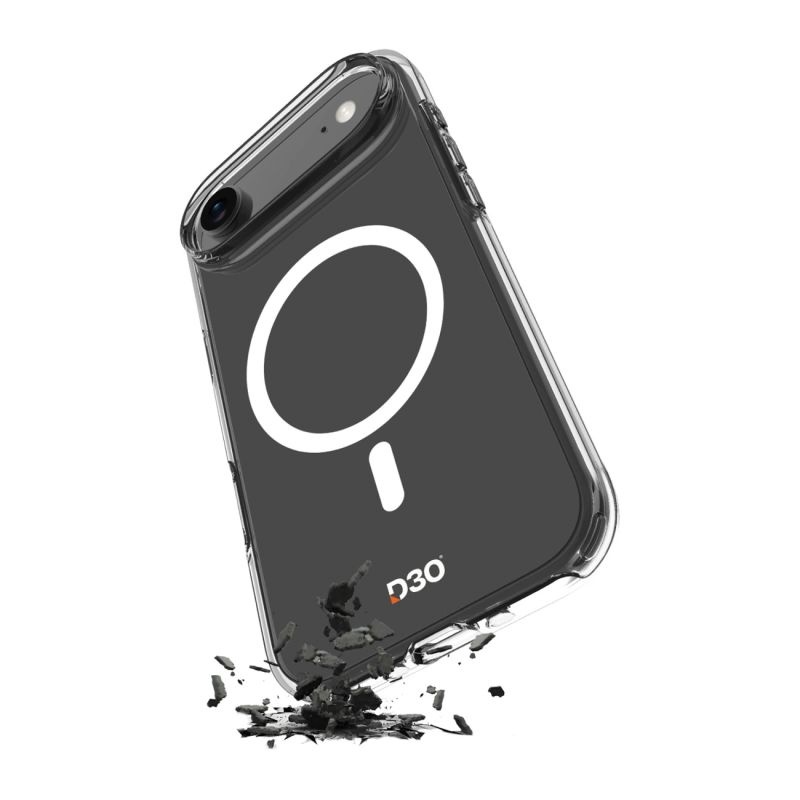 Puro Impact Clear Case MagSafe Compatible Case for iPhone 17 Air - Transparent iPhone 17 Air