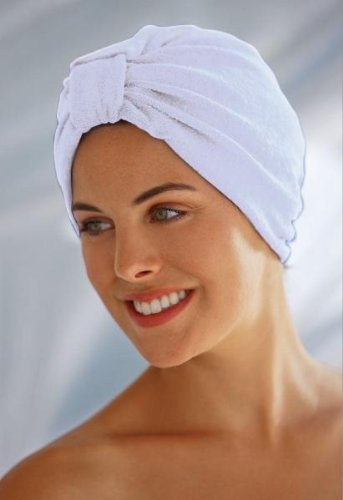 Fashy turbanrätik 3821 10 valge