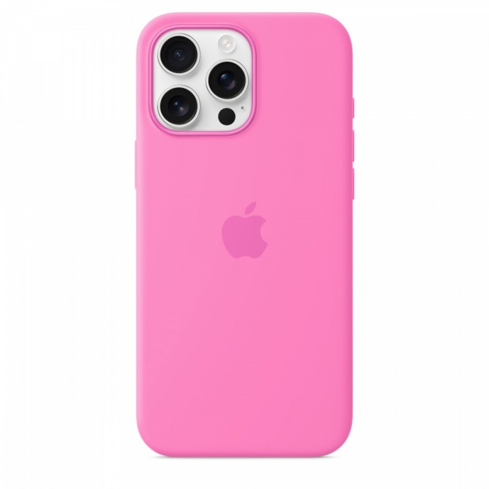 Apple kaitsekest iPhone 16 Pro Max Silicone Case with MagSafe - Pink roosa