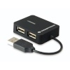 Conceptronic C4PUSB2 4 Port Travel-USB Hub