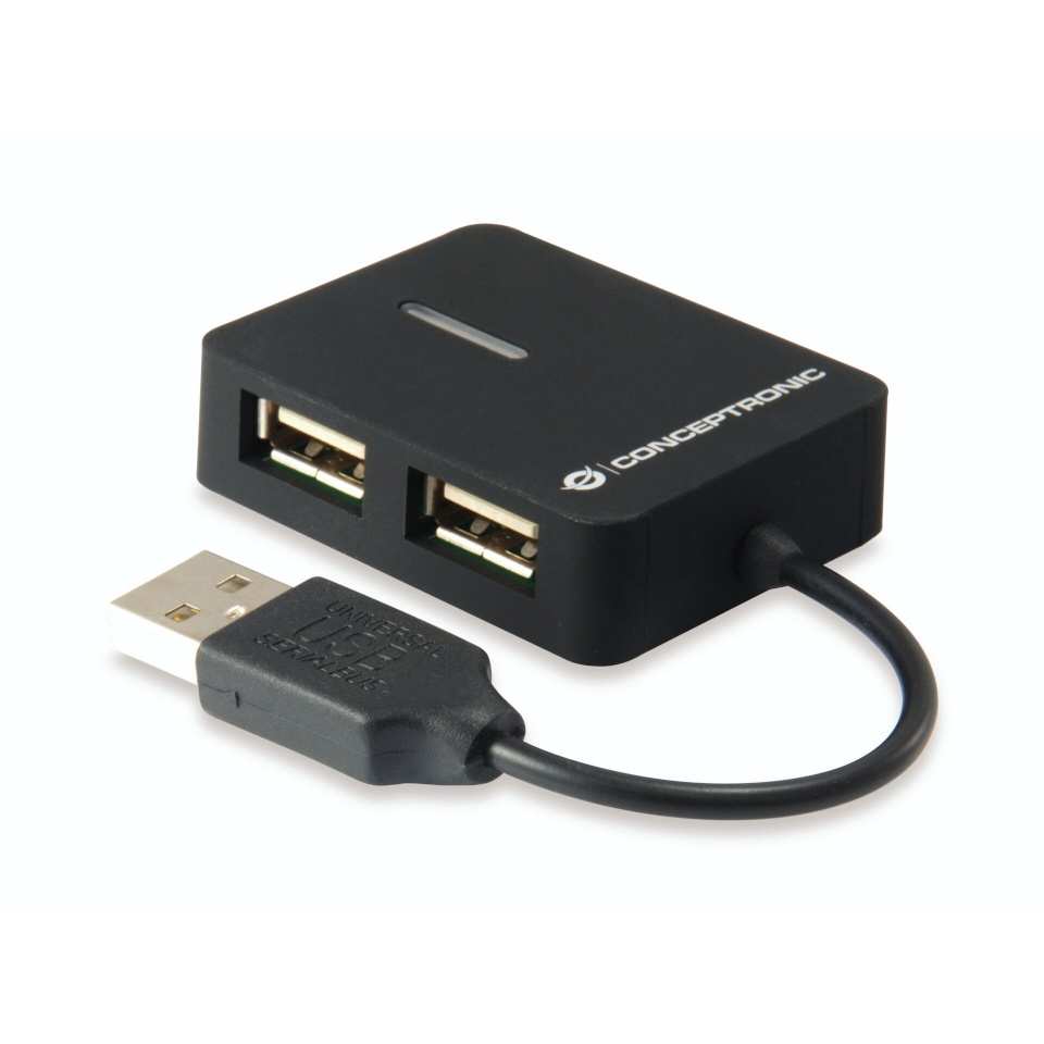 Conceptronic C4PUSB2 4 Port Travel-USB Hub