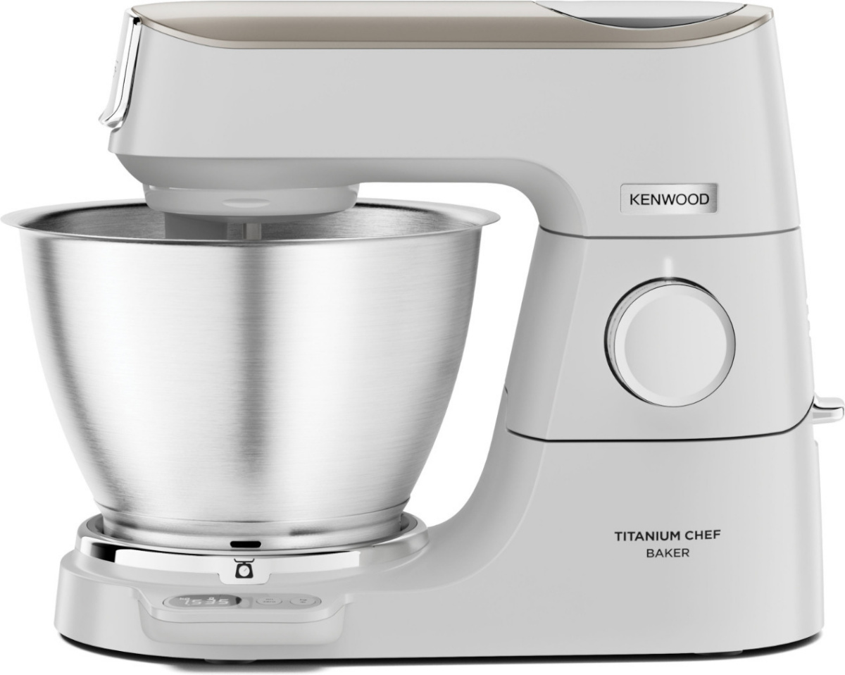 Kenwood köögikombain KVC65.001WH Titanium Chef Baker Lite Universal Machine, roostevaba teras