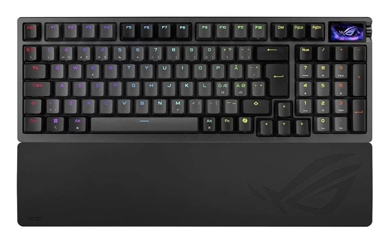 Asus mänguklaviatuur ROG Azoth 96 HE must