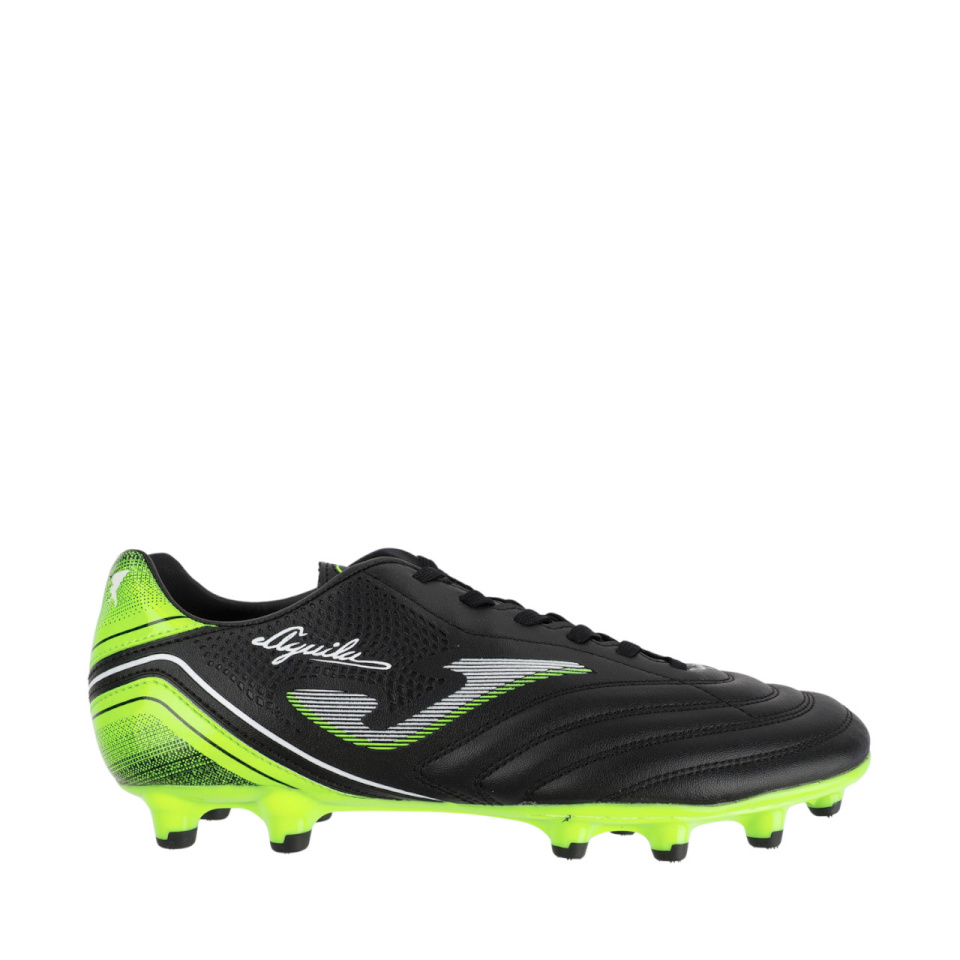 Joma jalgpallijalatsid Aquila FG must-roheline AGUW2231 suurus 43,5