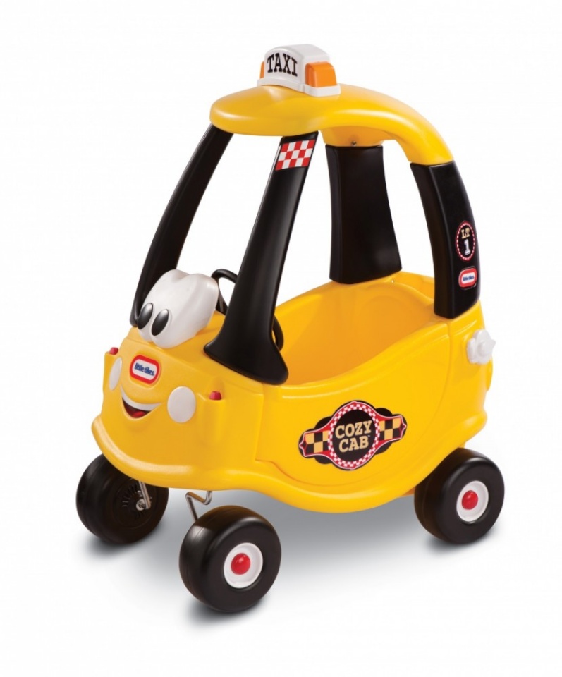 Little Tikes Car Cozy Coupe kollane Taxi
