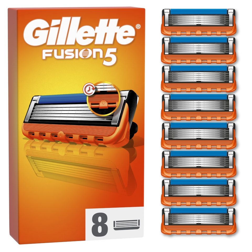 Gillette žiletiterad Fusion5, 8tk