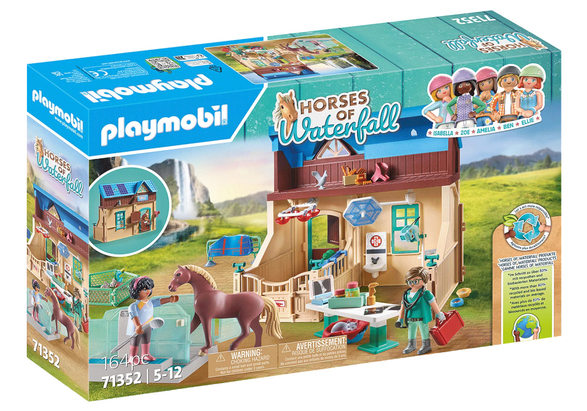 Playmobil klotsid Horses of Waterfall 71352 Riding Therapy and Veterinary Practice