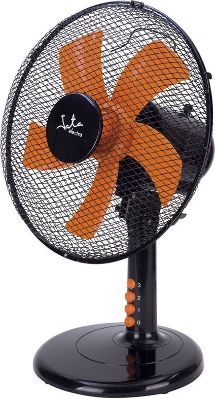 Jata lauaventilaator VM3024 Table Fan, must/oranž