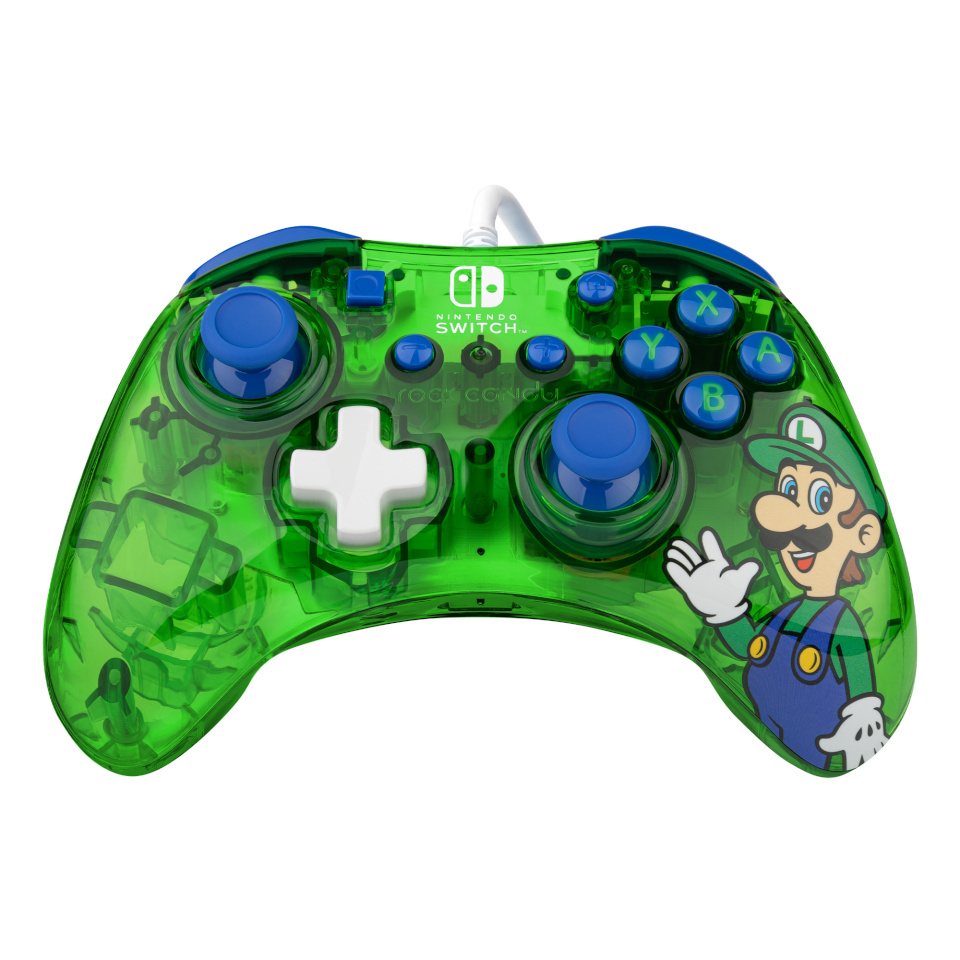 PDP mängupult Rock Candy Nintendo Switch, Luigi lime