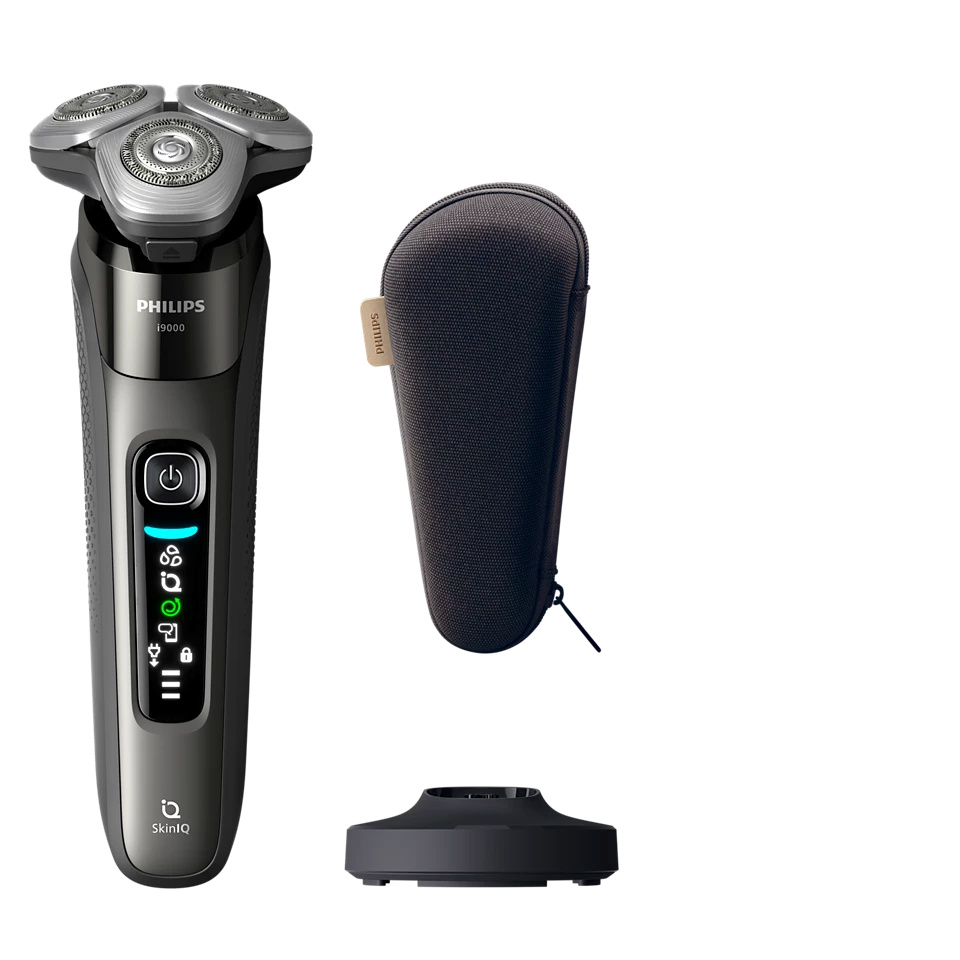 Philips pardel X9002/10 Series i9000 Wet & Dry Electric Shaver with SkinIQ, hall
