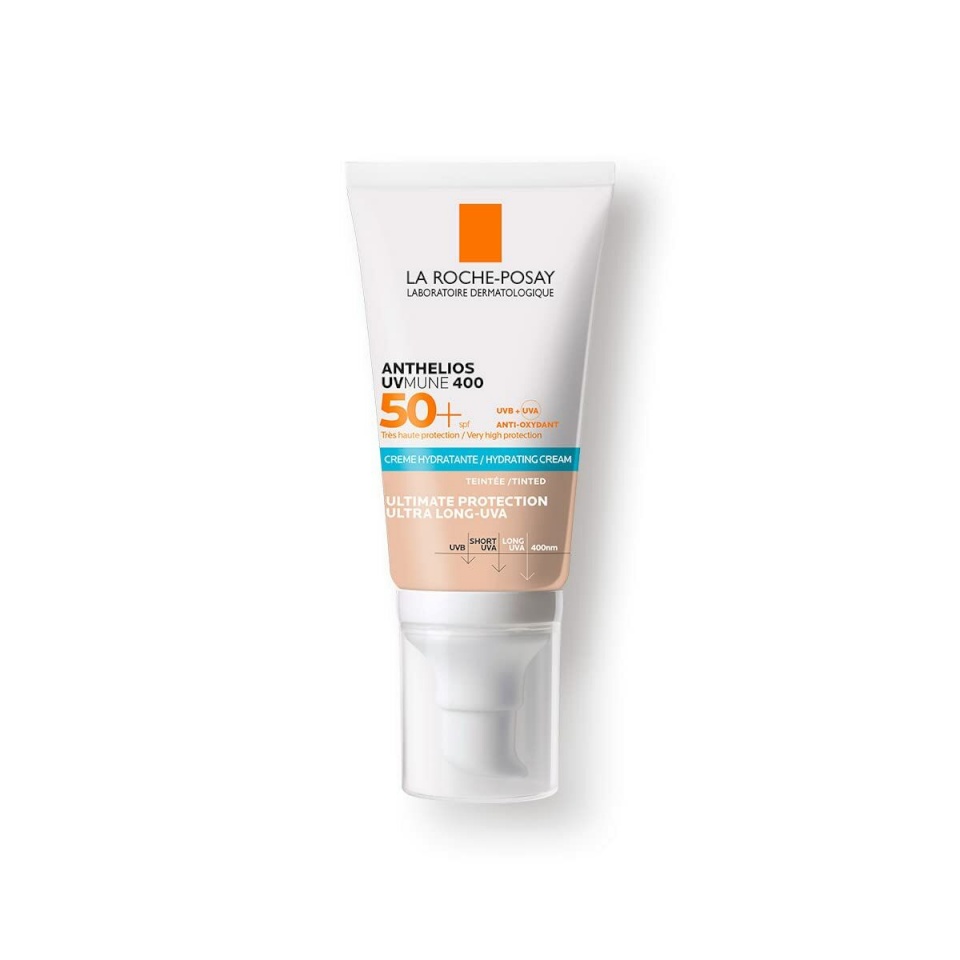 La Roche Posay Päikesekaitse koos Värviga Anthelios Uvmune 50ml valge Spf 50 Kreemikas Värviga Niisutav Kreem