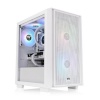 Thermaltake korpus Versa H16 TG ARGB (valge, Tempered Glass)