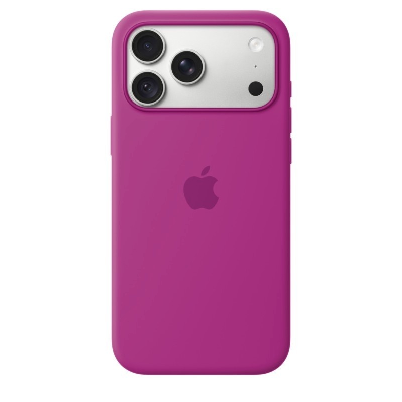 Apple kaitsekest iPhone 18 Pro Max Silicone with MagSafe Magenta