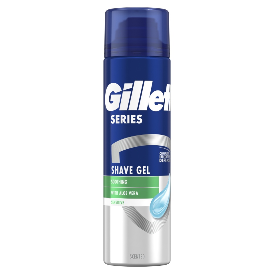 Gillette Series Rahustav Raseerimisgeel Aloe Veraga, 200ml