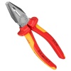 Knipex tangid Combination Pliers, Chrome-Plated, punane/kollane
