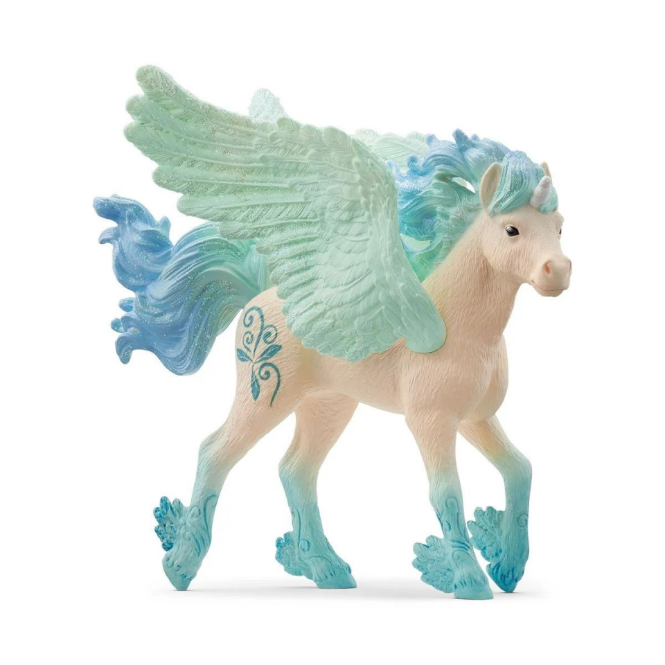 Schleich mängufiguur Bayala Stormy Einhorn Fohlen 70824