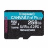 Kingston mälukaart microSD 256GB Canvas Go! Plus 200MB/s A2 U3 V30