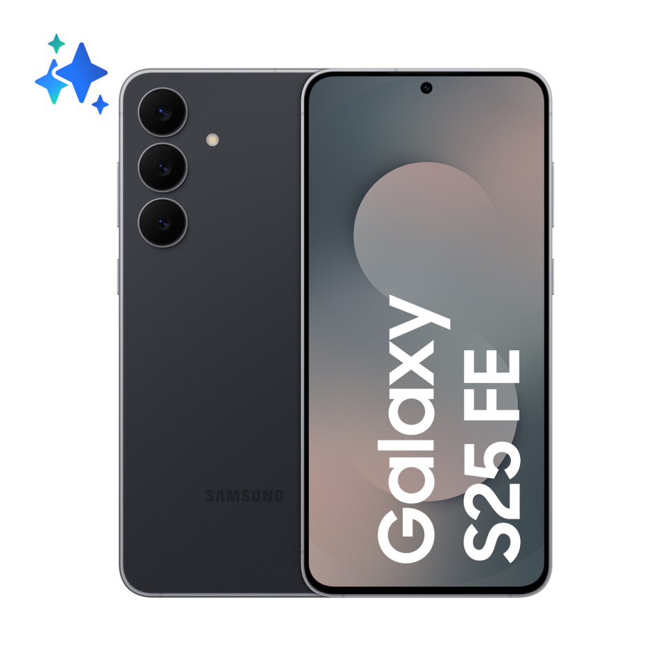 Samsung mobiiltelefon Galaxy S25 FE 5G 17cm (6.7") Dual SIM USB Type-C 8GB 128GB 4900mAh must