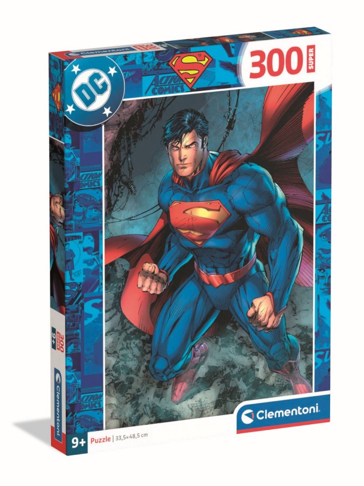 CLEMENTONI pusle DC Superman, 300 tk, 21747