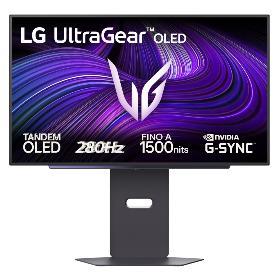 LG monitor UltraGear 27GX700A-B - 280Hz | QHD | Tandem OLED | 0.03ms | 26.5"