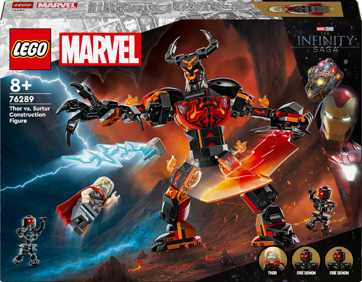 LEGO klotsid Super Heroes 76289 Thor vs Surtur Construction Figure