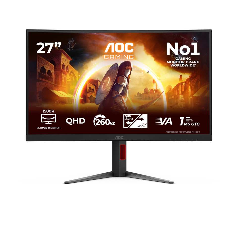 AOC monitor 68,6cm (27") CQ27G4Z2 16:09 HDMI+DP Curved VA Lift
