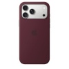 Apple kaitsekest iPhone 18 Pro Max Silicone with MagSafe Burgundy