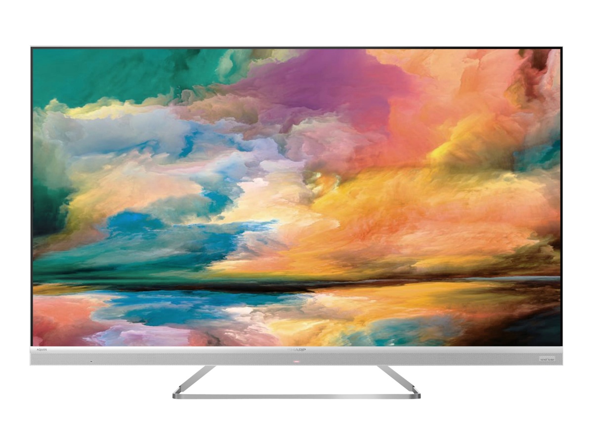 Sharp televiisor 55EQ3EA 55" (139cm) Quantum Dot 4K Ultra HD Smart Android TV, Dolby Vision, Dolby Atmos, Harman/Kardon Speakers, must