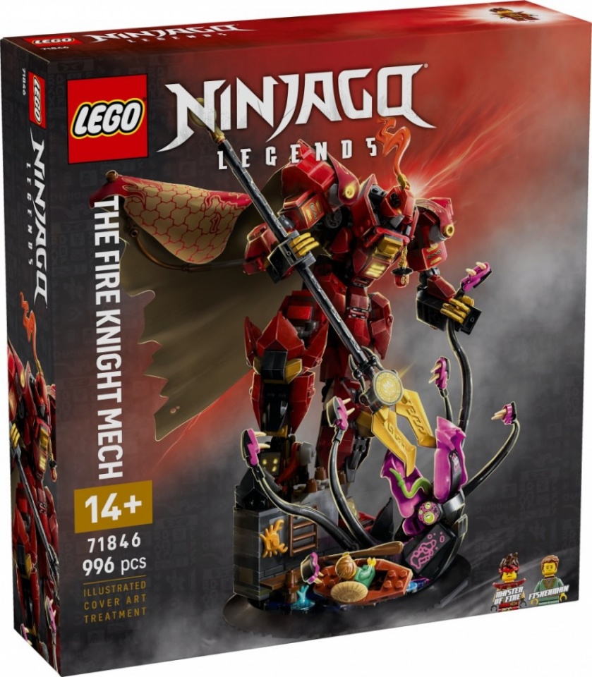 LEGO klotsid 71846 Ninjago Der Feuerritter-Mech