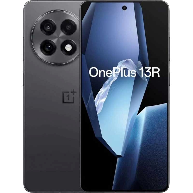 OnePlus mobiiltelefon 13R 256GB (Nebula Noir, OxygenOS, 12 GB)