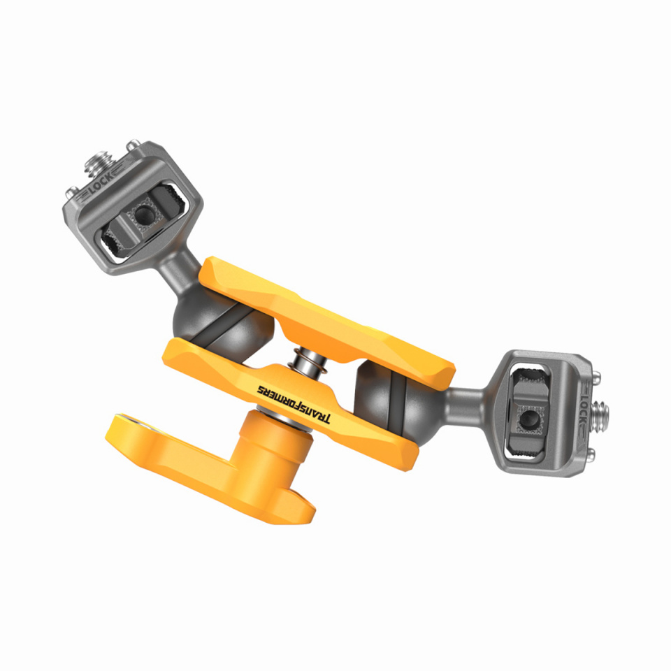 SmallRig tarvik 5522 Magic Arm kahe kuulpeaga, 1/4"-20 kruviga (BumbleBee Edition)