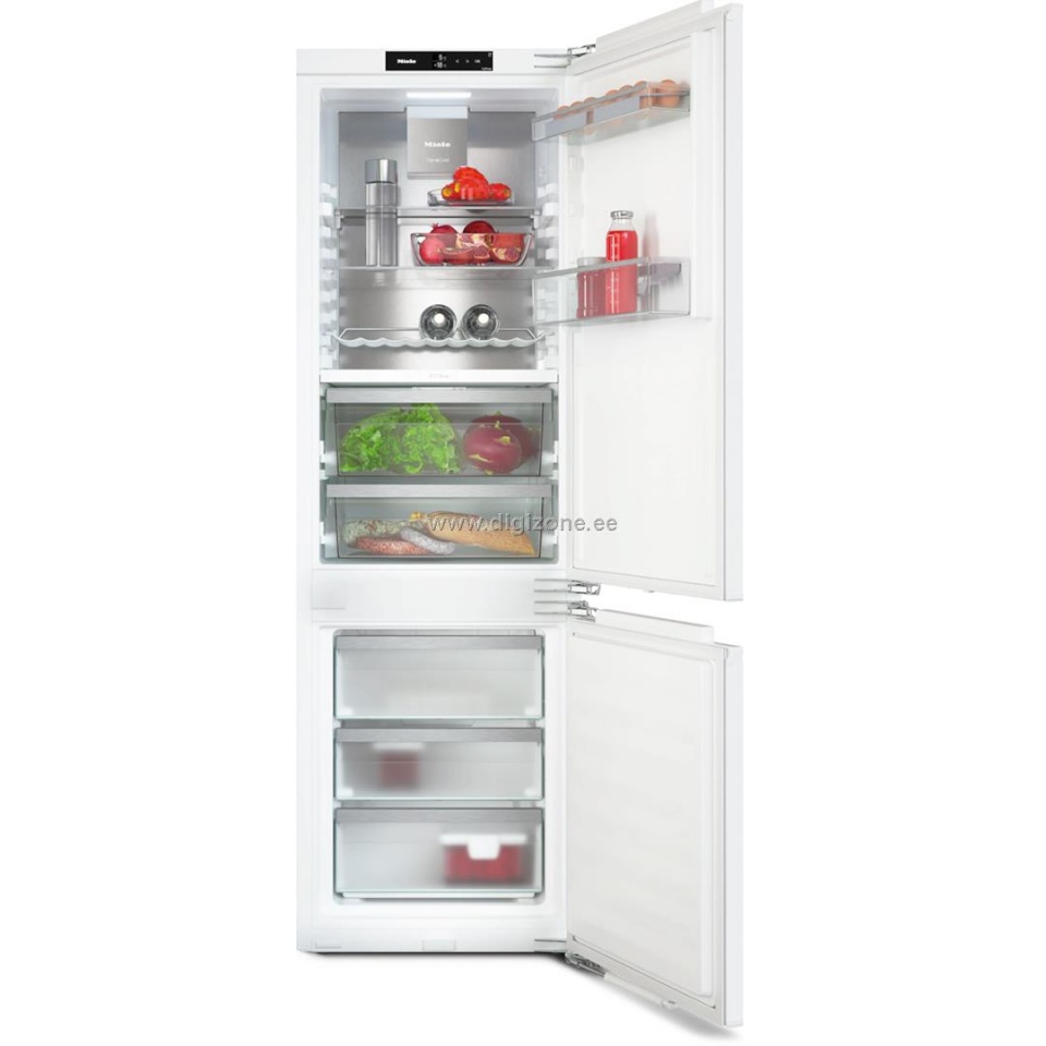 Miele integreeritav külmik KFN7744C Built-in Refrigerator, NoFrost, 244L, 177cm, valge