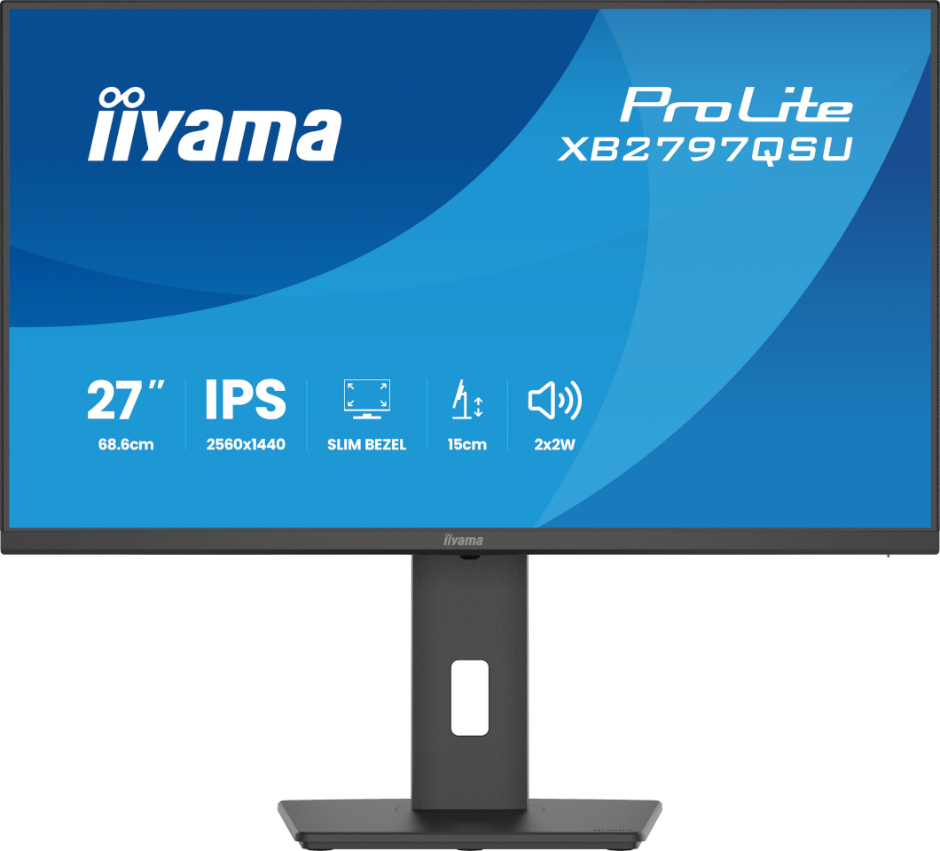 iiyama monitor 68.6cm (27") XB2797QSU-B1 16:9 2xHDMI+DP+2xUSB-C